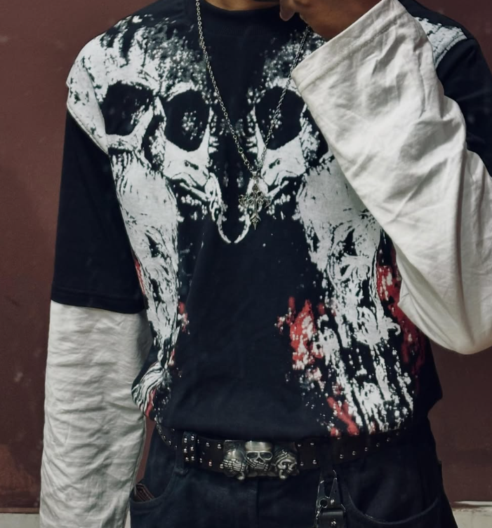 Skeleton full sleeve T-Shirt