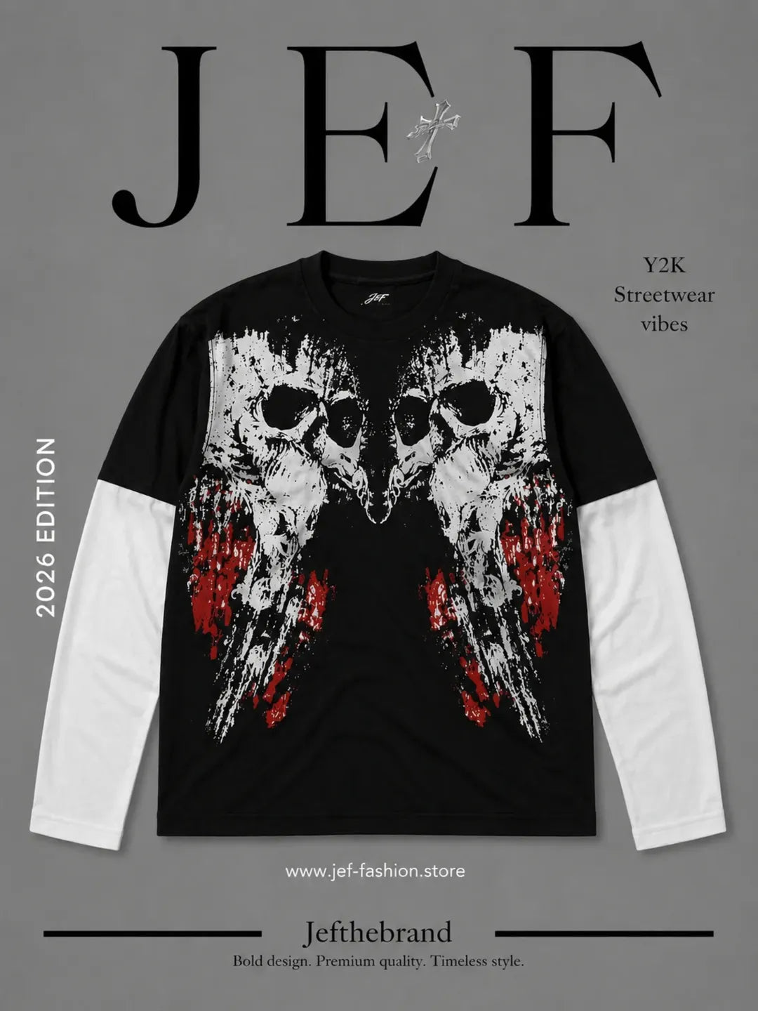 Skeleton full sleeve T-Shirt