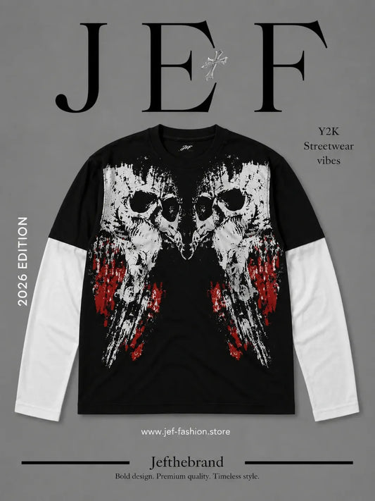 Skeleton full sleeve T-Shirt
