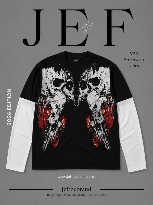 Skeleton full sleeve T-Shirt