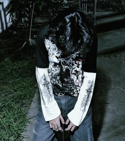 Gothic full sleevet T-Shirt